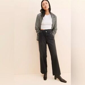 Pistola Black Bobbie Crossover Waist Straight Jeans Size‎ 26